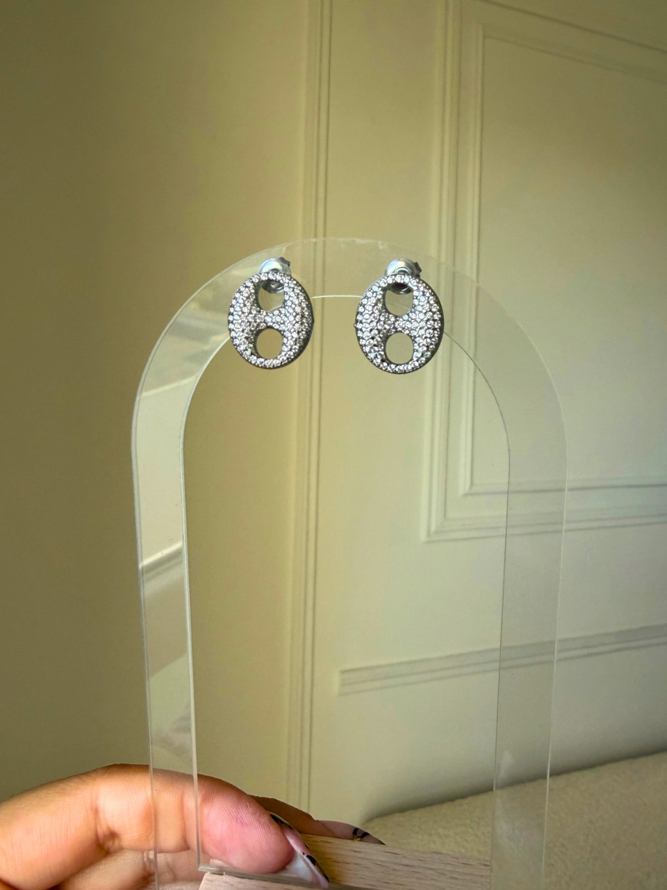 Boucles Ryna mini argent