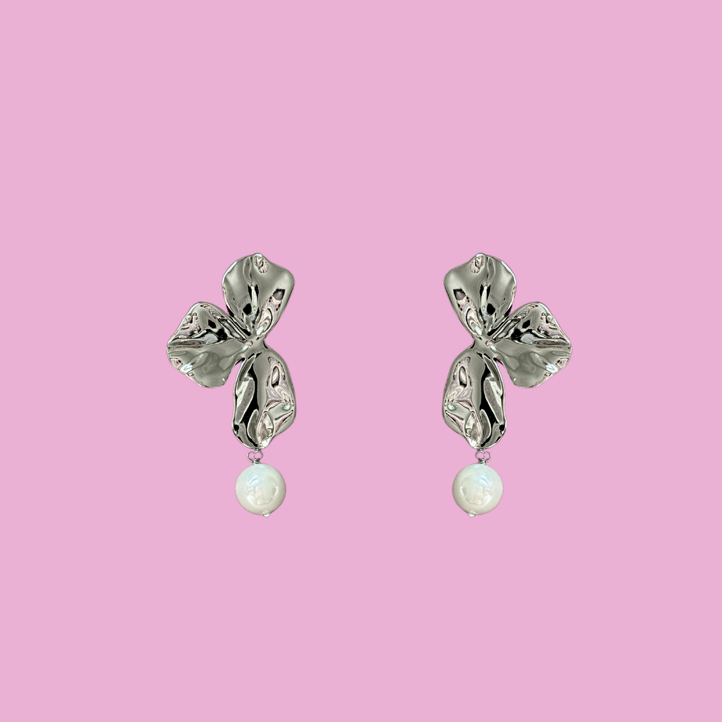Boucles Siloé argent