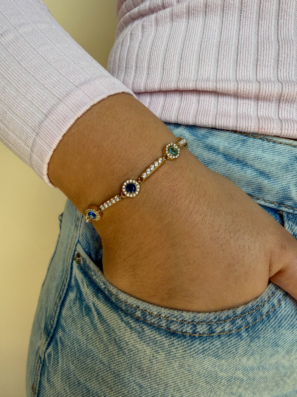 Bracelet Indila bleu