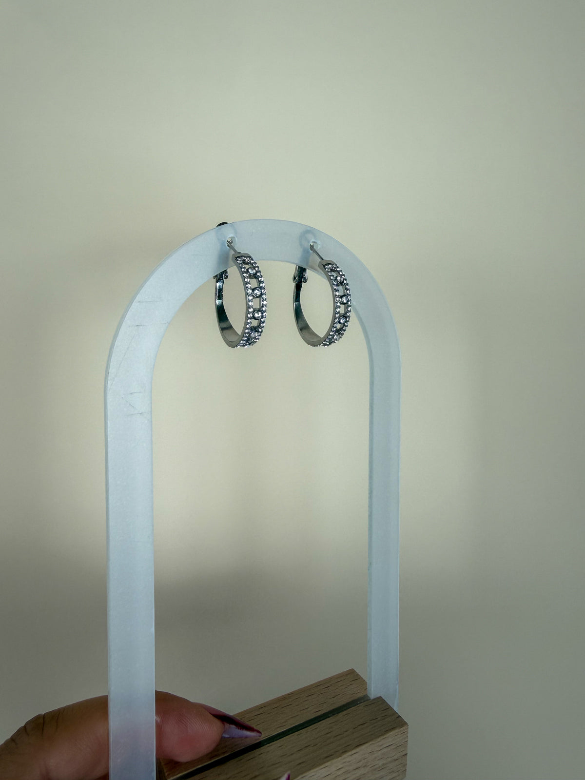 Boucles Kristen argent