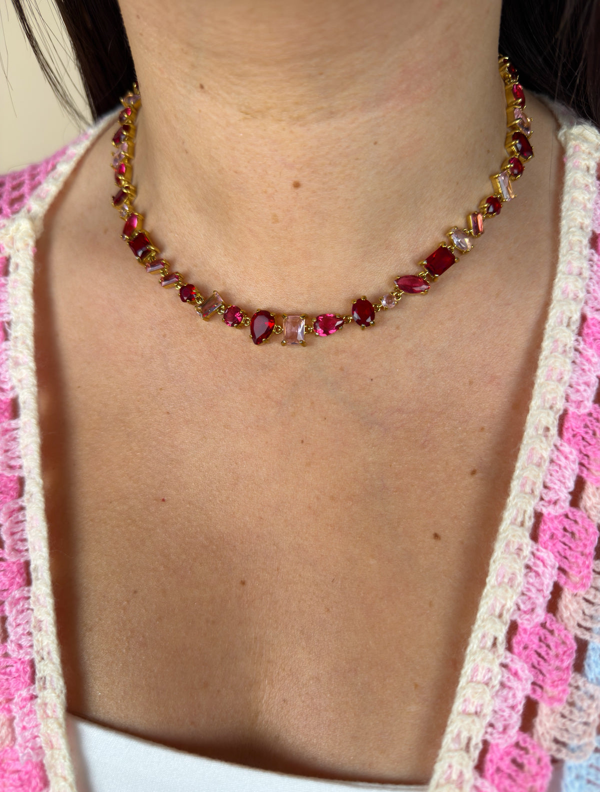 Collier Trésor rouge