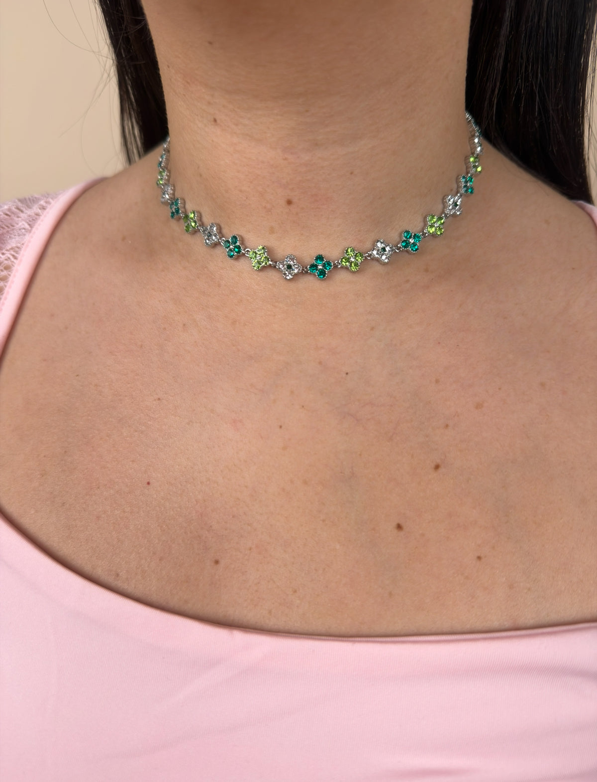 Collier Ambre Bloomy