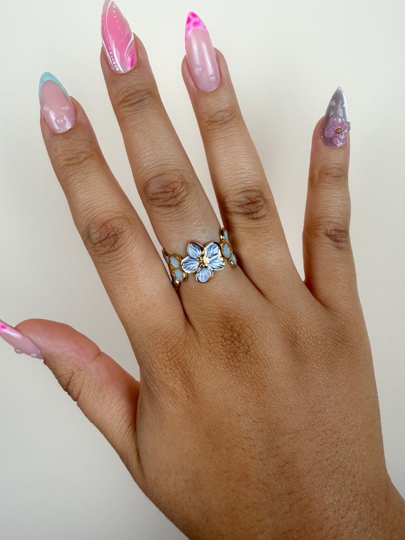 Bague Lilween bleue
