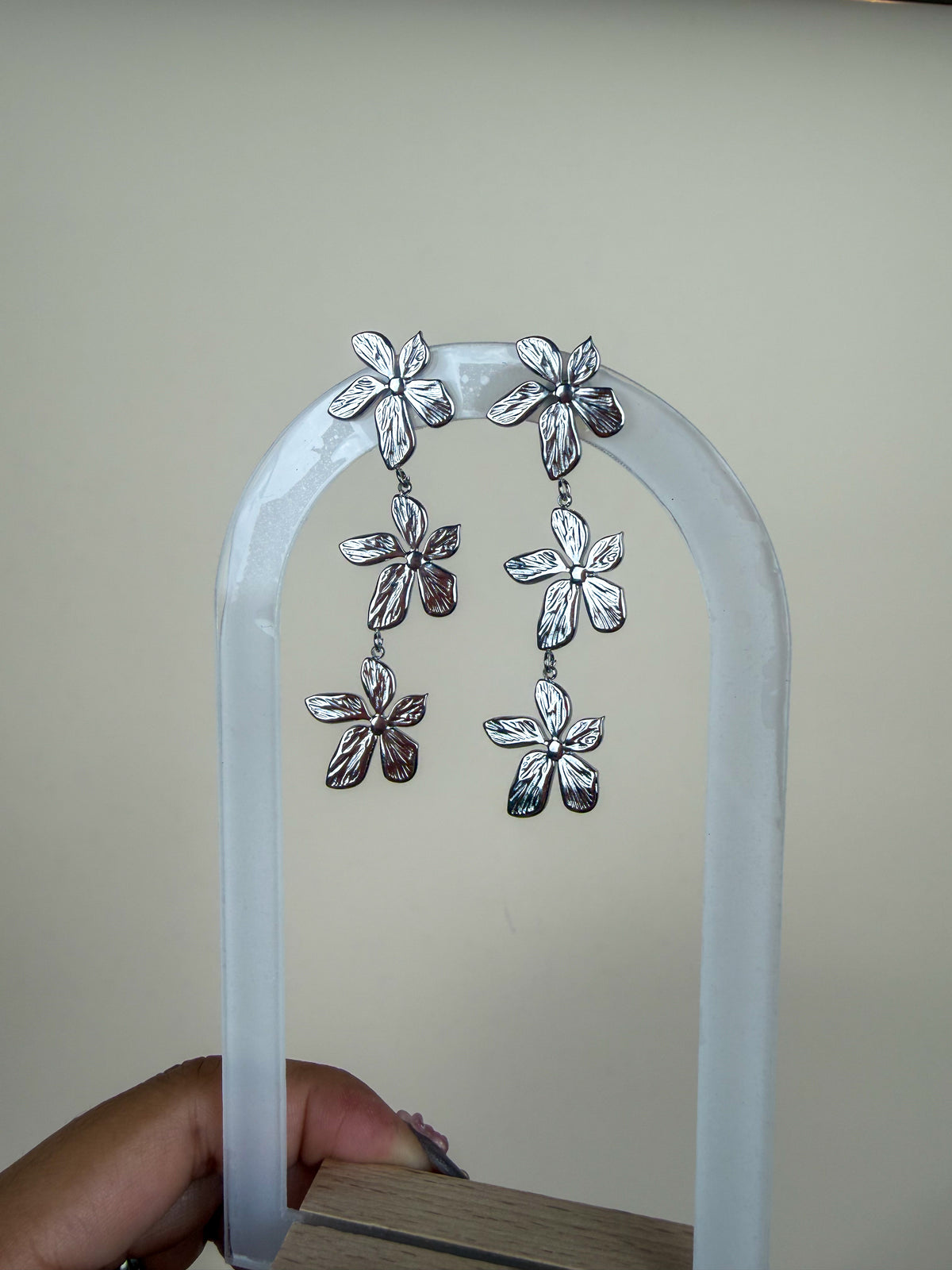 Boucles Léna argent