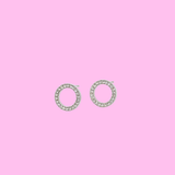 Boucles Tini argent