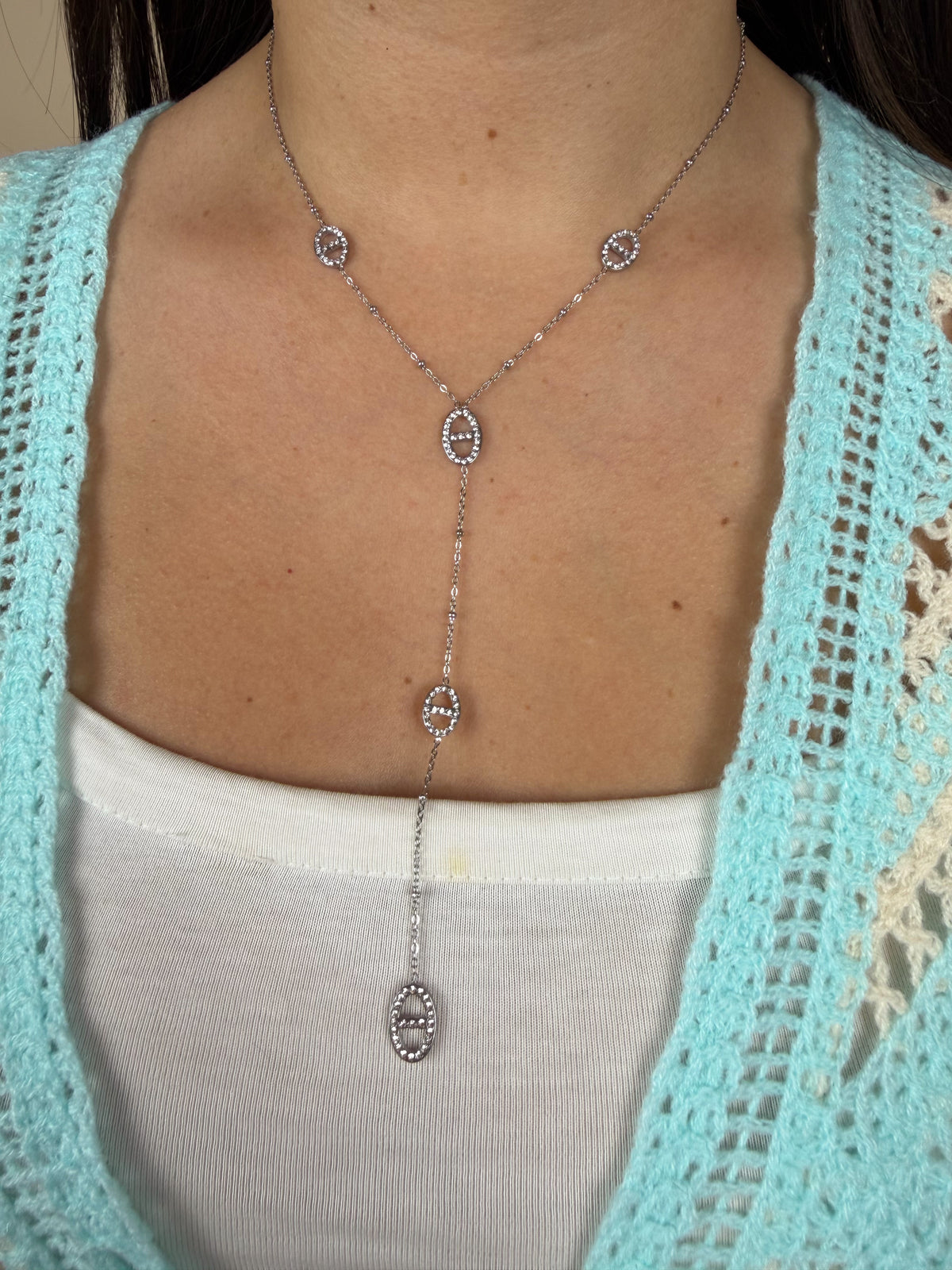Collier Kira argent