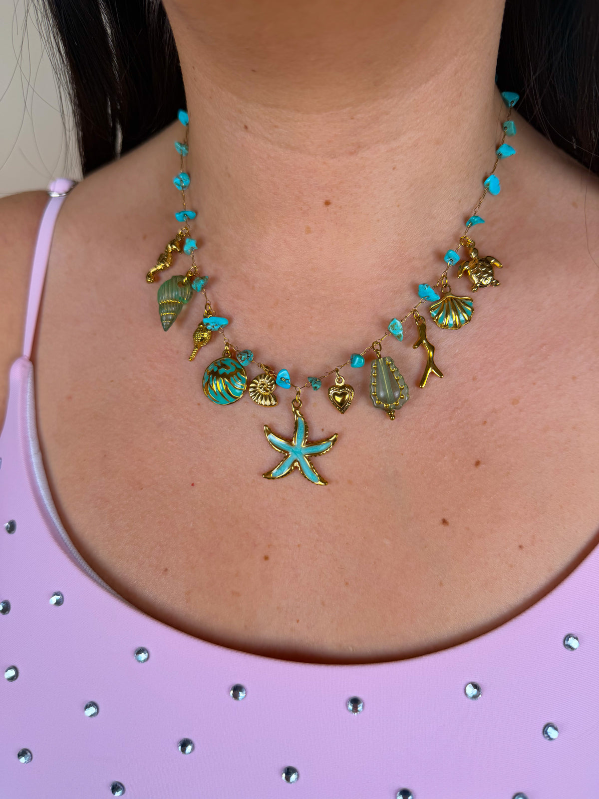 Collier Sea Gold