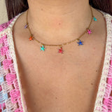Collier Breeze multicolore