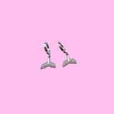 Boucles Mermaid argent