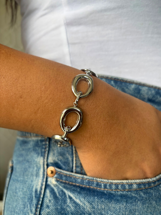 Bracelet Augusta argent