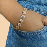 Bracelet Pink Pearl or