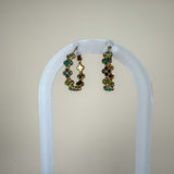 Boucles Ambre verte