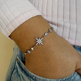 Bracelet Cosmos argent