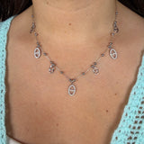 Collier Fibby argent