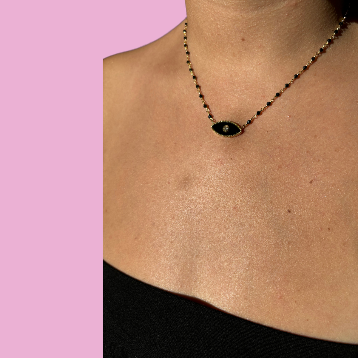 Collier Nicole noir