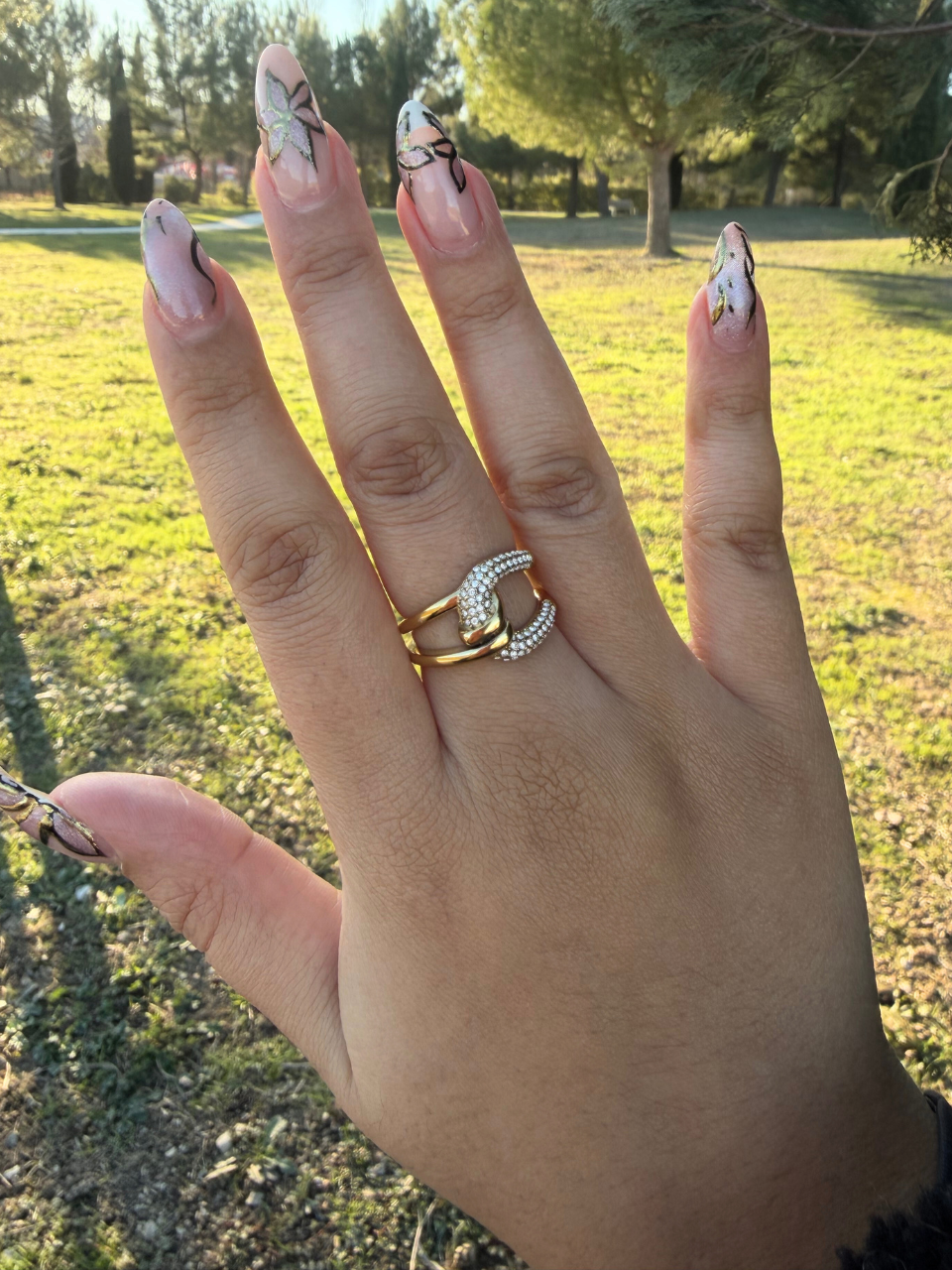 Bague Carpet or