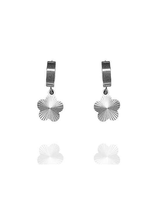 Boucles Nina argent