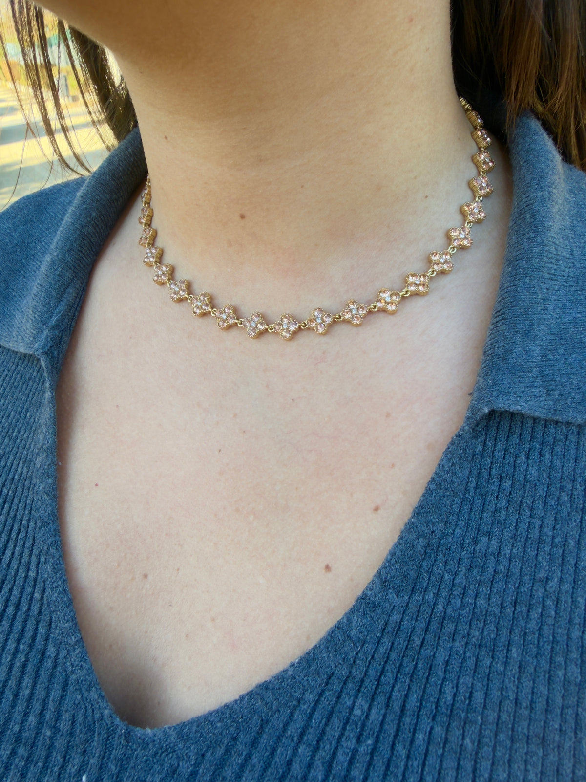 Collier Ambre nude