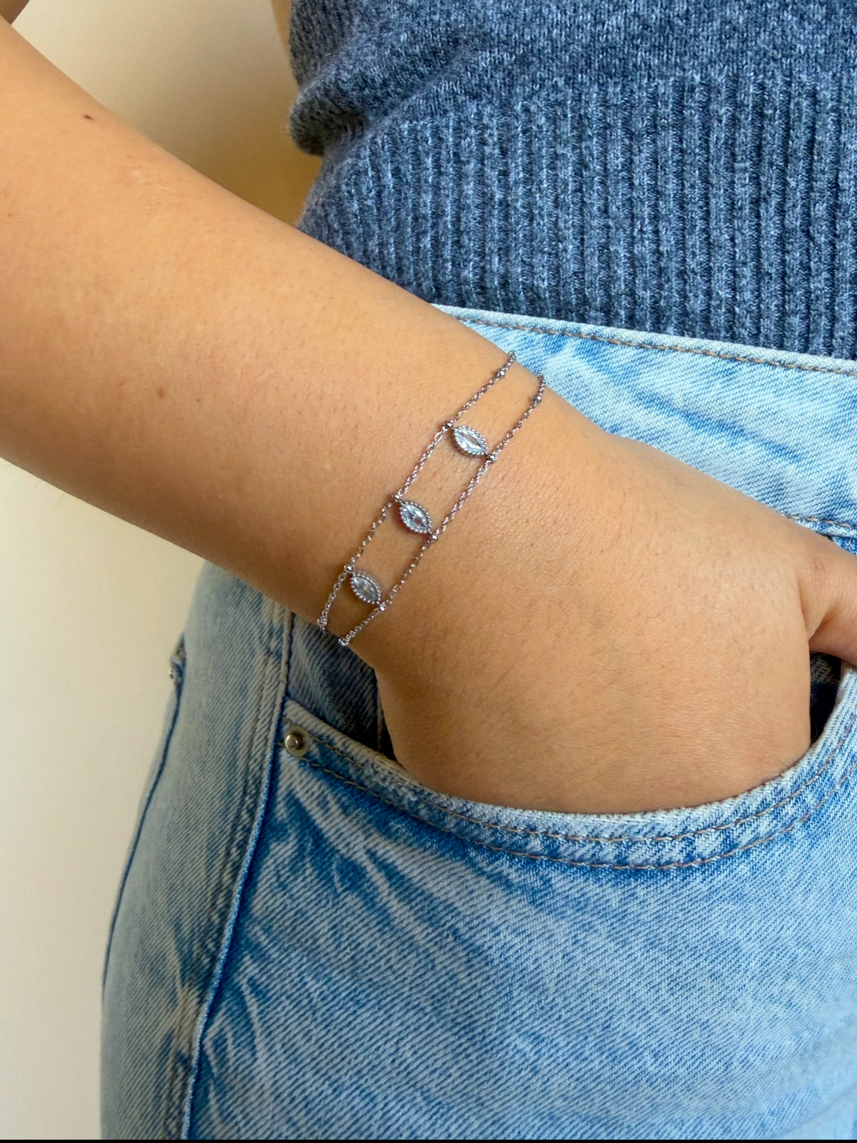Bracelet Kalym argent