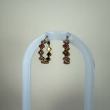 Boucles Ambre rose