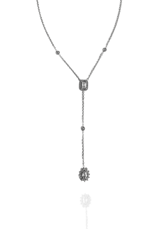 Collier Samira argent