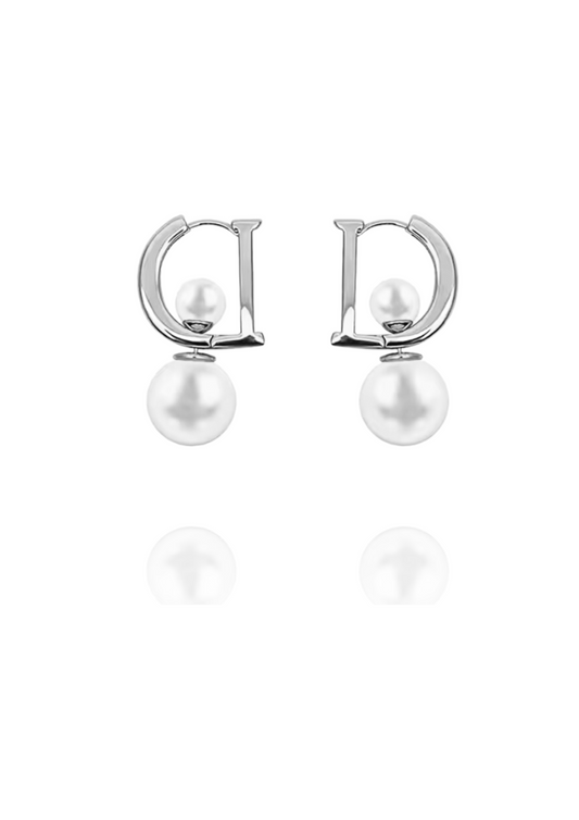 Boucles Chloé 3 en 1 argent