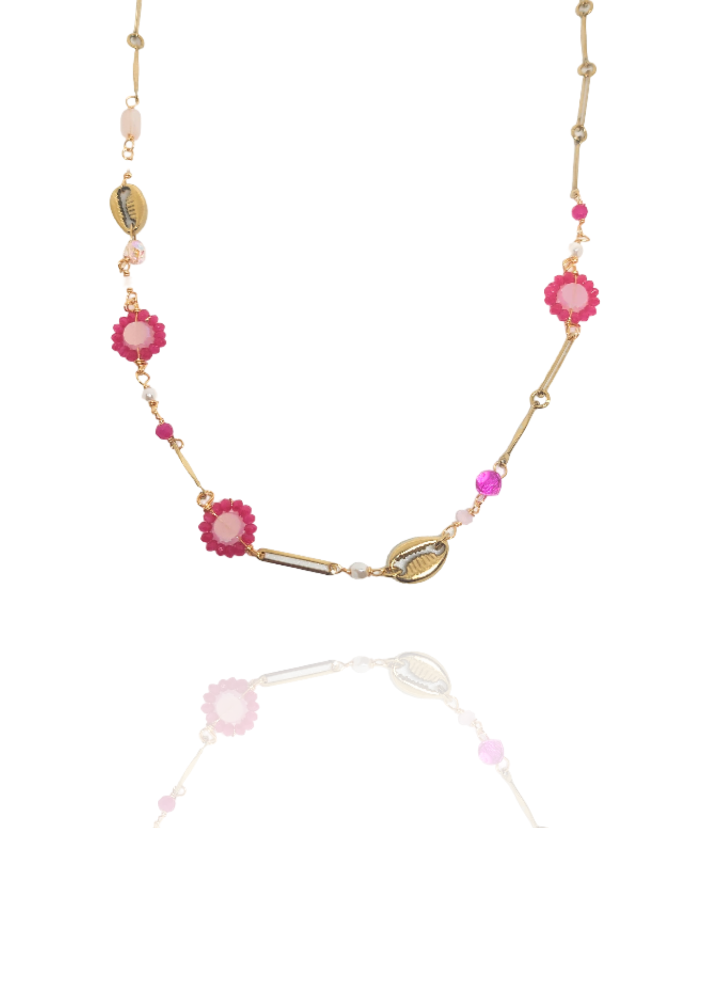 Collier Melody rose