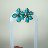 Boucles Tahiti bleues