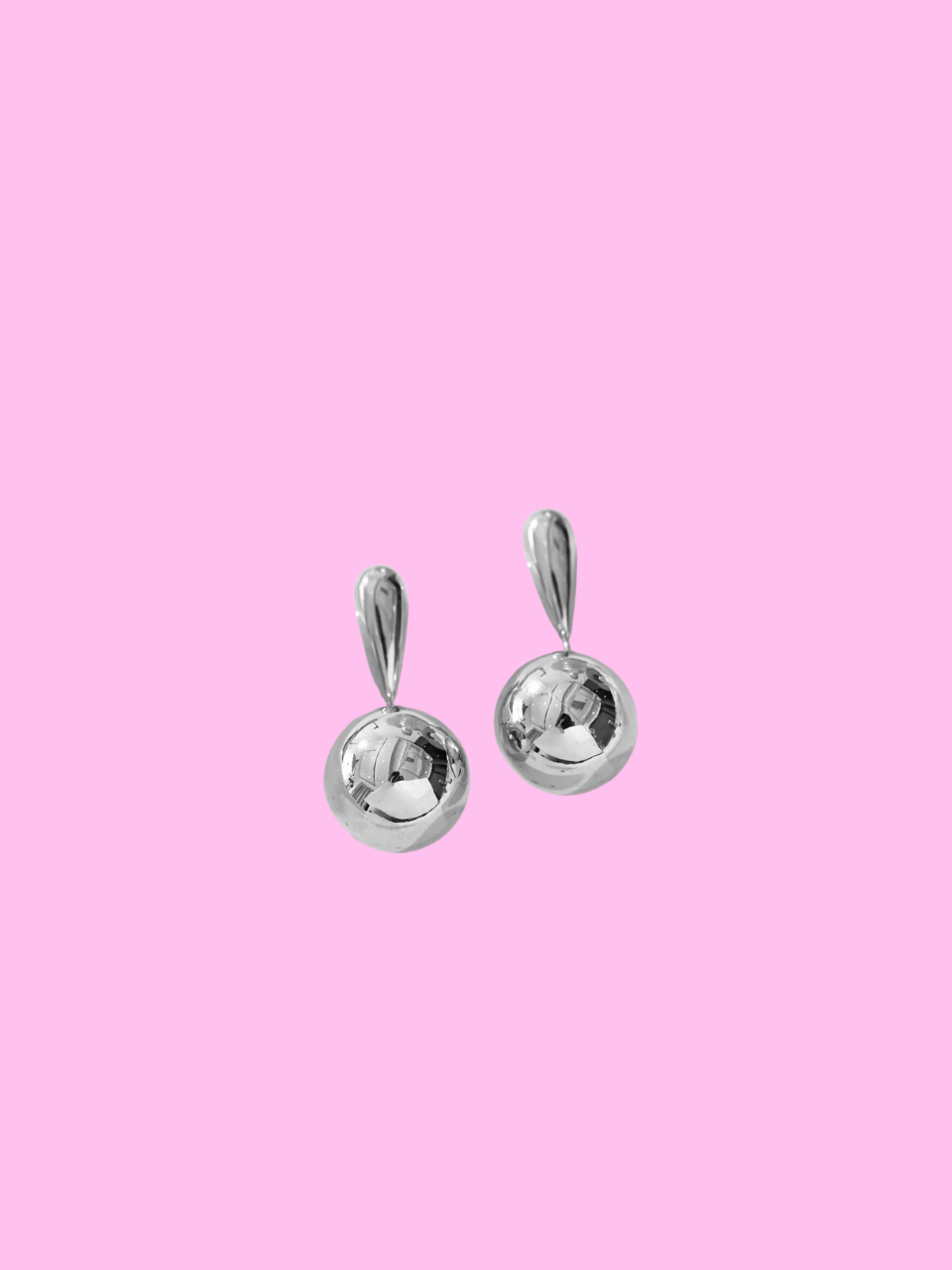 Boucles Pearl argent