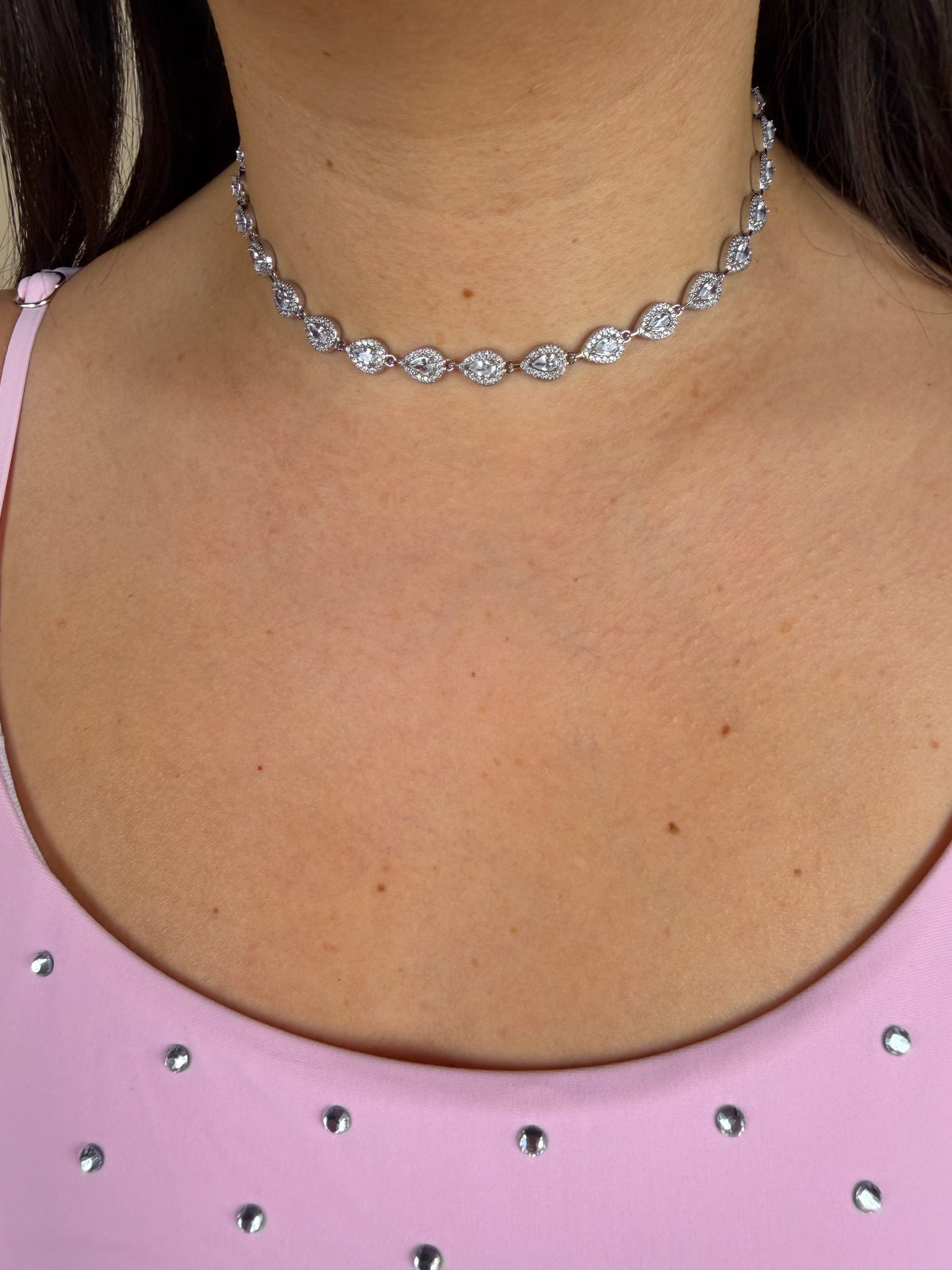 Collier Money argent