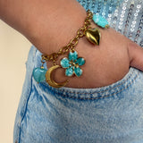 Bracelet Georgina bleu