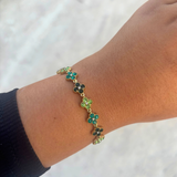 Bracelet Ambre vert
