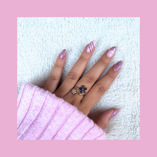Bague Marbella bleu