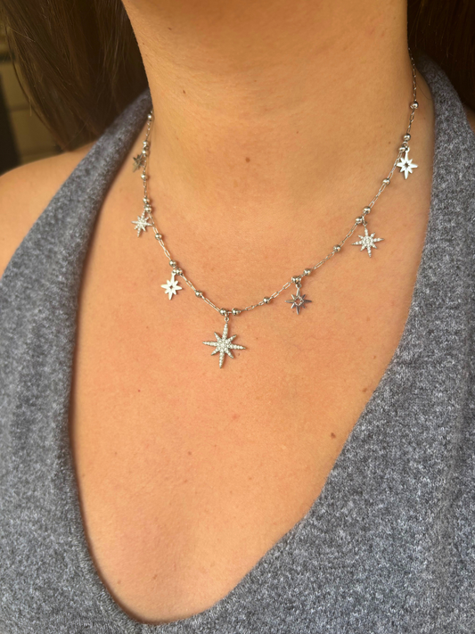 Collier Malia argent