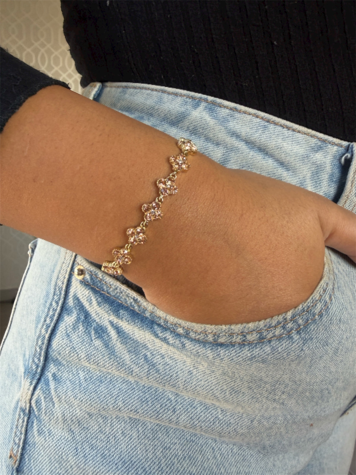 Bracelet Ambre nude