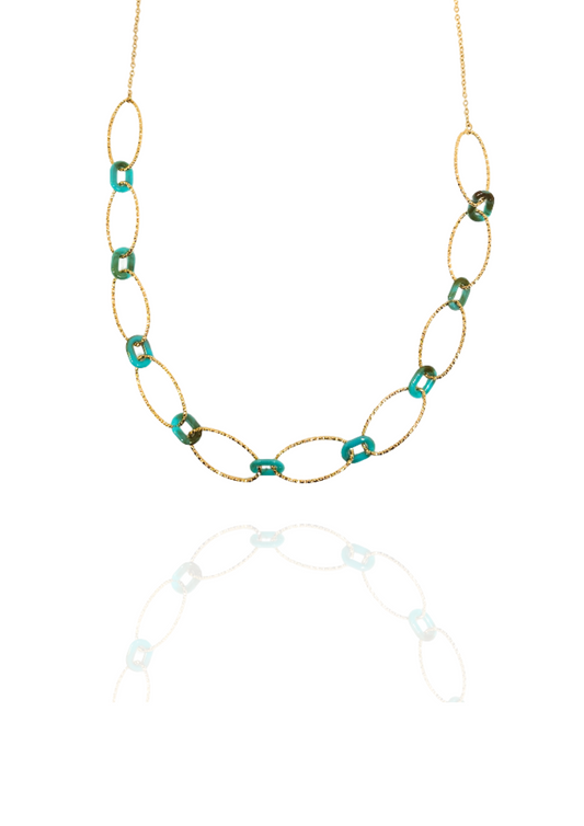 Collier Dorothée turquoise