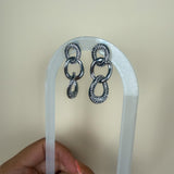 Boucles Amira argent
