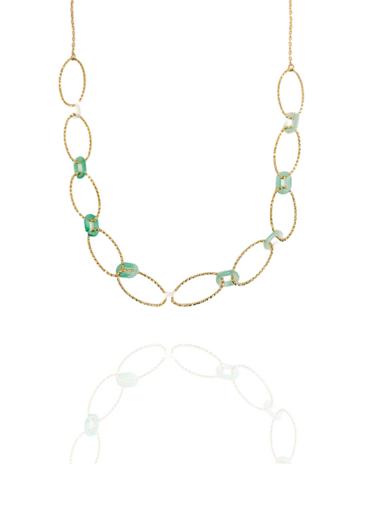 Collier Dorothée vert