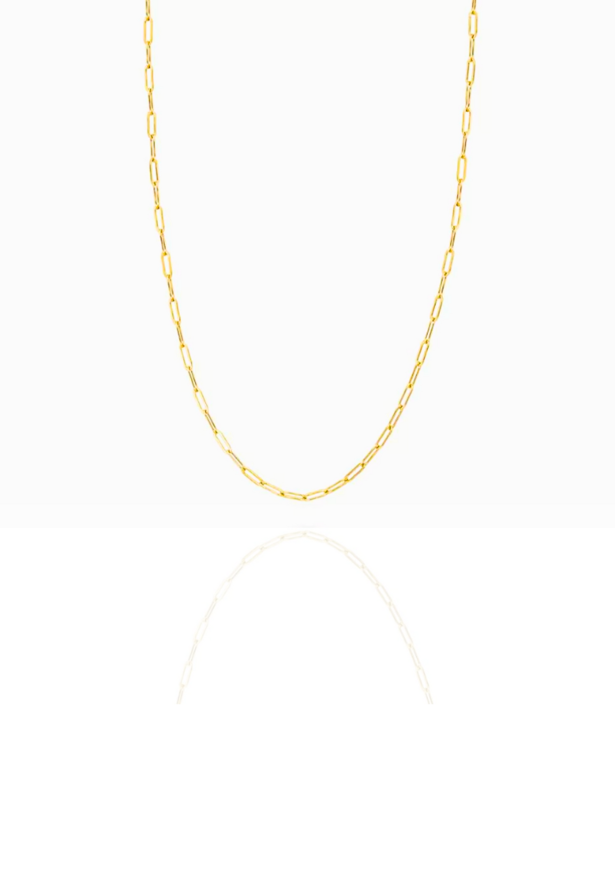 Collier chaine or