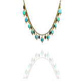 Collier Sandra bleu