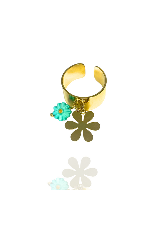 Bague Maeva bleue
