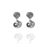Boucles Amina argent