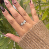 Bague Ambre argent