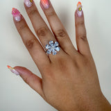 Bague Anti Stress Ariba argent
