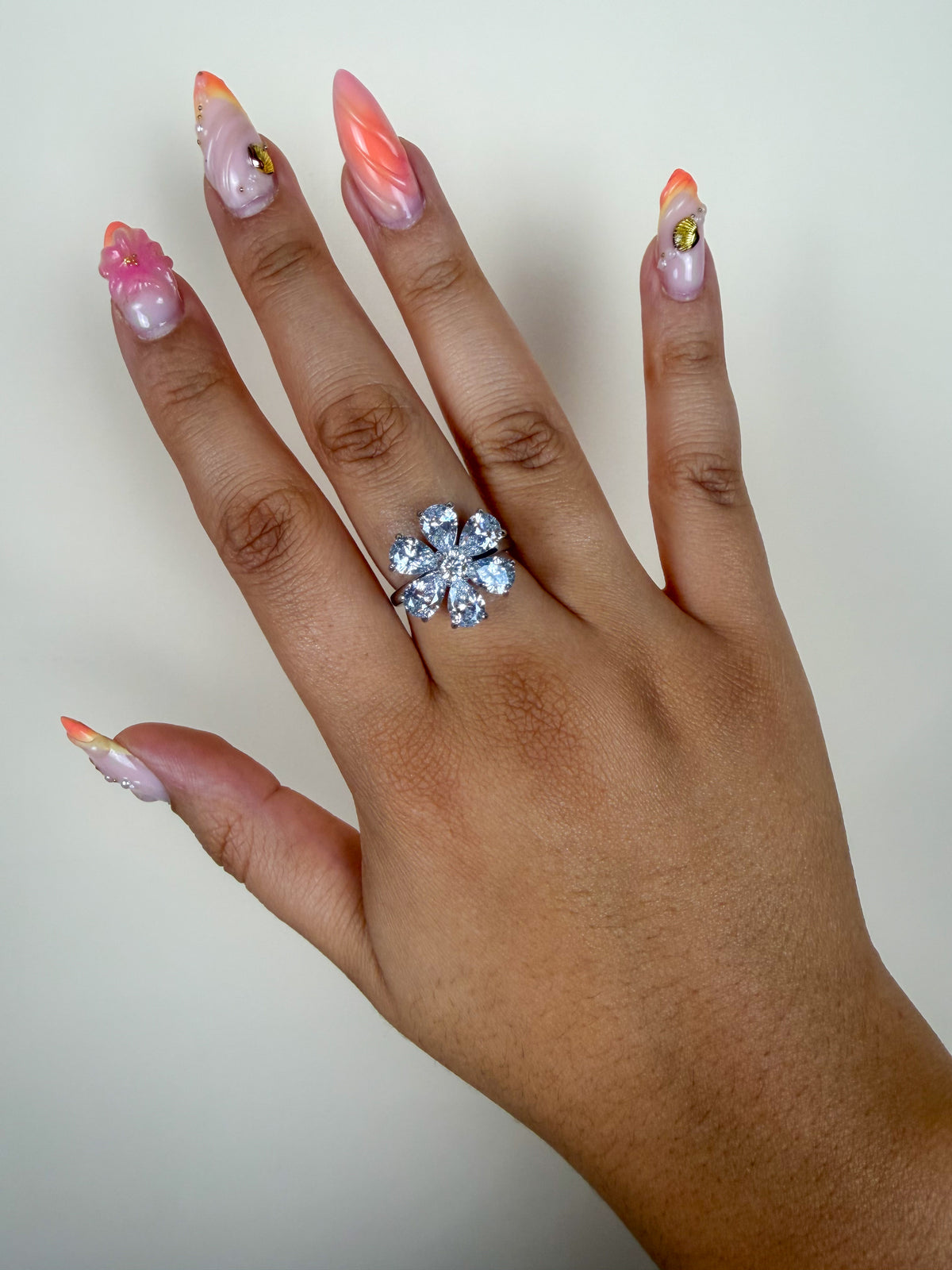 Bague Anti Stress Ariba argent