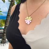 Collier Antibes rose