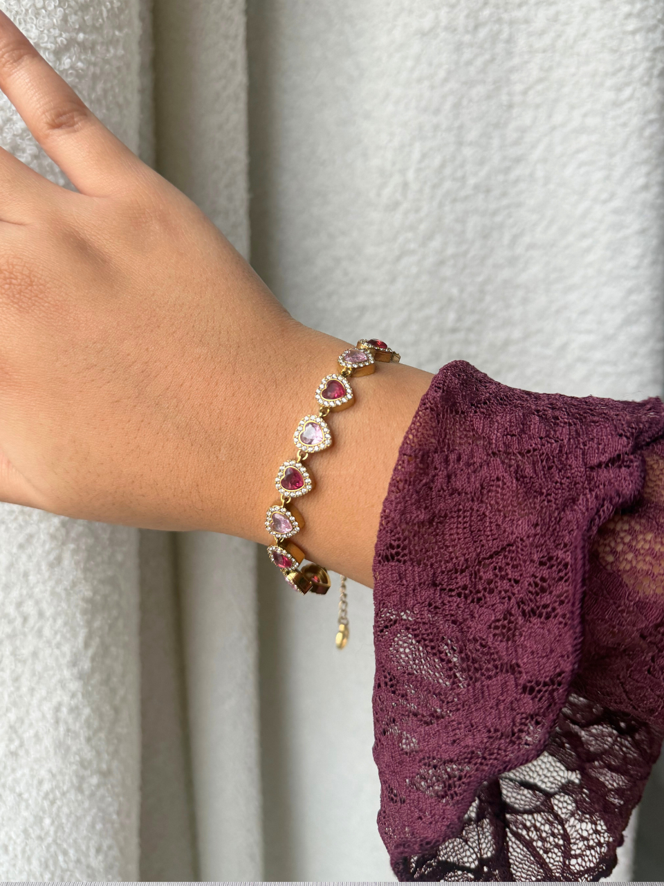 Bracelet Baby rose