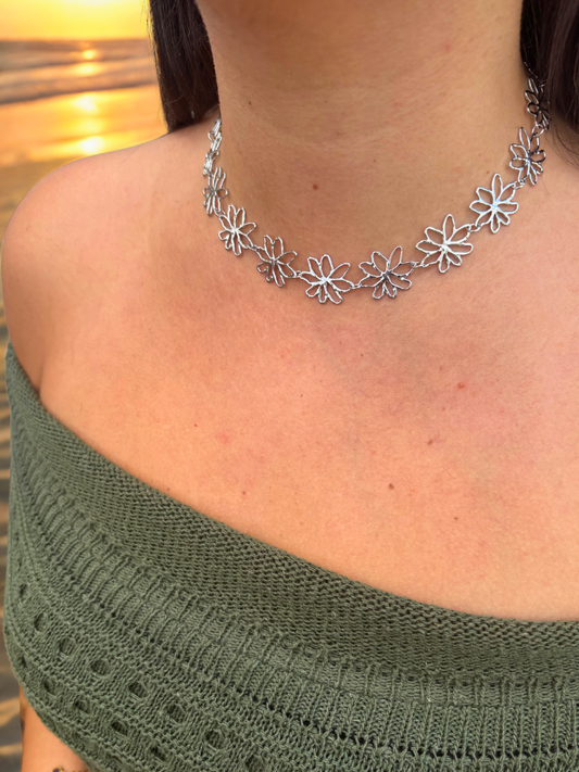 Collier Ophelya argent