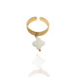 Bague trèfle