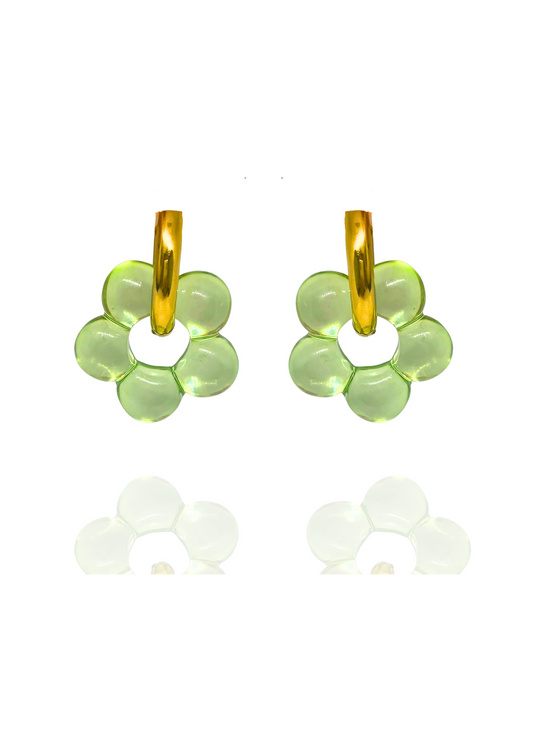 Boucles Flora vert